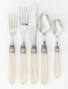 Couverts modernes en acier inoxydable avec manche en bois, ensemble élégant de vaisselle de cuisine et de table pour la maison, le restaurant et l'hôtel - Product Image 5