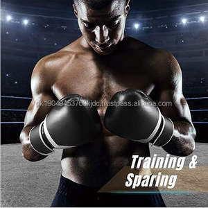 Gants d'entraînement de combat de boxe Pro Muay Thai Kickboxing Sac lourd Mitaines de frappe Poignet Wrap Full Contact Sports de combat - Product Image 4