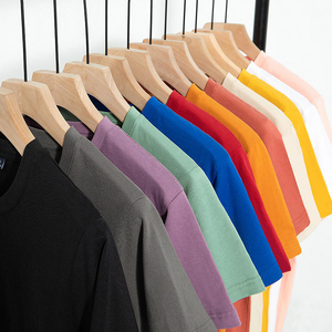 เสื้อยืดผู้ชายคุณภาพสูง ผ้าฝ้าย 100% ทรงบ็อกซี่ โอเวอร์ไซส์ สตรีทแวร์ รับสกรีนลายตามสั่ง ขายส่งเสื้อยืดผู้ชาย - Product Image 5