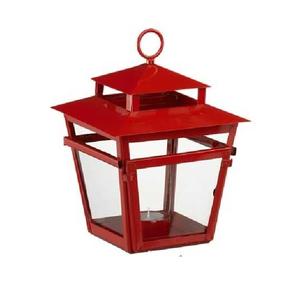 Lanterne suspendue au sol en fer forgé élégante et tendance, porte-bougie d'extérieur, design personnalisable, taille et forme sur mesure - Product Image 5