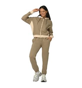Combinaisons de jogging personnalisées pour femmes, vente en gros de survêtements pour femmes, tailles plus grandes disponibles - Product Image 1