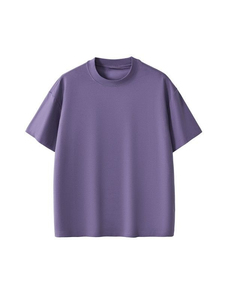 Oversized T-shirt for <b>Men</b> Organic Cotton <b>Men's</b> Tshirts Short <b>Sleeve</b> T-Shirt Top Summer <b>Mens</b> Top Regular Length Plain Dyed Fit - Product Image 1
