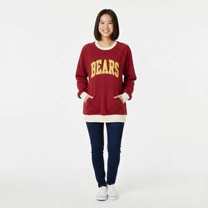 AVEN STAR INDUSTRIES Sweat-shirt à col montant en polaire surdimensionné pour femmes - Style streetwear éco-responsable coupe-vent, couleurs personnalisables - Product Image 2