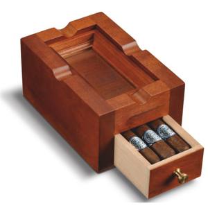 Cendrier moderne avec couvercle de rangement et bol en céramique amovible, boîte organisatrice de cigarettes de bureau, ensemble pour fumeurs pour la maison, l'hôtel et le bureau - Product Image 3