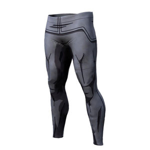 Leggings de compression pour hommes, séchage rapide, extensibles, pour entraînement sportif, course à pied, respirants, couche de base performante - Product Image 4