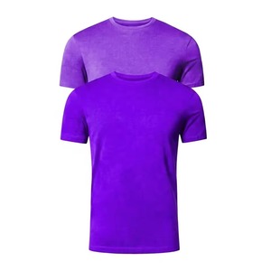 เสื้อยืดผู้ชายทรงคลาสสิค OEM ผ้าเจอร์ซีย์คอตตอน 100% ป้องกันการเป็นขุย สีพื้น สไตล์เรียบง่าย ใส่ได้ทุกฤดู - Product Image 5