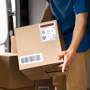 Pacco 1000 trasparente nero nero 2 Mil polietilene autosigillante busta lista di imballaggio 4X5.5 pollici per fattura custodia lista di imballaggio - Product Image 6