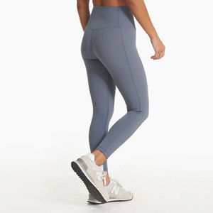 Seamless Solid Ladies Yoga <b>Leggings</b> <b>with</b> <b>Pocket</b> Breathable & Quick Dry Eco-Friendly High Quality Gym Workout Fitness Pants - Product Image 2