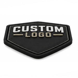 New Custom PVC Rubber <b>Patches</b> Customized Label Street Wear Style <b>Sew</b>-<b>On</b> Embossed Logo Design PVC <b>Patch</b> for Clothing - Product Image 2
