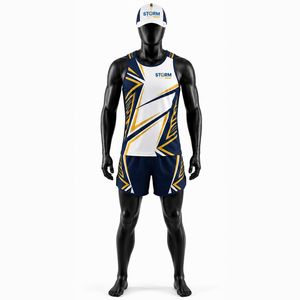 Unique Style OEM Made Track & Field Uniform Sleeveless Professional Running Tank Top <b>Athlete</b> Wear Custom Track & Field Uniform - Product Image 3