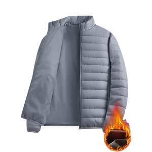 Hot Sale Custom Manufacturer Wholesale High Quality <b>Man</b> Puffer <b>Jacket</b> Casual Coat Outdoor Warm <b>Winter</b> Coat Quilted Padded <b>Jacket</b> - Product Image 3