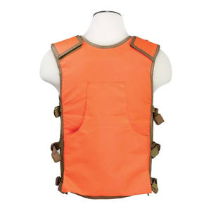 Chaleco de Caza Naranja Brillante para Hombre, Ajustable, con Bolsillo para Caza, Talla Única, Equipo de Seguridad para Caza, Fabricado por Imra Impex - Product Image 5