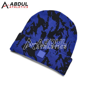 Classic Jacquard <b>Beanies</b> Hat Soft Knitted Warm Design Comfortable Wear For Outdoor Sports And Lifestyle Use - Product Image 2