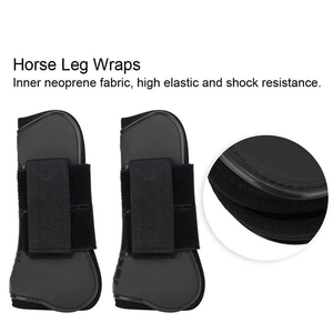 Horse Neoprene Polo Tendon <b>Boots</b> Leg Protection <b>Boots</b> Horse Wear Equestrian Horse Riding Equine Veterinary Equipment - Product Image 3