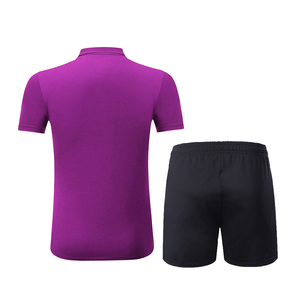 Customized High Quality Short Sleeve <b>Tennis</b> Uniform for Adults Professional Player Quick Dry Breathable Fabric Printed Image - Product Image 2