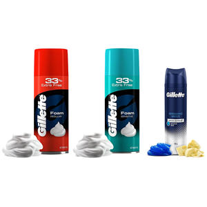 Compre Espuma de Afeitar Gillette Regular 50g en Línea al Mejor Precio - Product Image 5