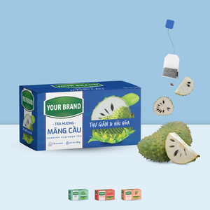 Sachets de thé vert aromatisé de première qualité, scellés à la chaleur, thé aromatisé emballé individuellement, sachet d'emballage de thé - Product Image 6