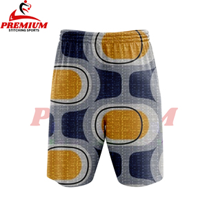 Pantalones cortos de malla para hombre, para baloncesto, natación, correr, deportes, 100% poliéster, tela transpirable, estampado por sublimación. - Product Image 2