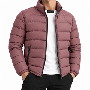 Chaqueta de Invierno para Hombre de Alta Calidad, 100% Poliéster, Impermeable, Estilo Bomber con Capucha y Decoración para Actividades al Aire Libre - Product Image 6