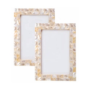 Marco de fotos de madre perla, estante para sala de estar, marco de fotos perfecto para pared y exhibición de mesa, regalo Ideal para decoración del hogar - Product Image 1