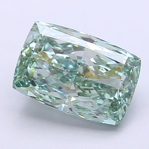 Diamante CVD de 3.04 quilates, corte cojín, verde intenso, claridad VVS2, corte excelente, gema creada en laboratorio para joyería fina. - Product Image 6