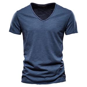 T-shirt personnalisé de haute qualité, streetwear, t-shirt en coton uni, coupe ample, coupe slim, impression de qualité supérieure, t-shirt pour homme - Product Image 4