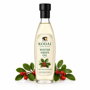 Huile Essentielle Végétale Pure et Naturelle Winter Green Oil 100g avec Prise US pour Soins Corporels, Massage et Usage Quotidien - Product Image 1