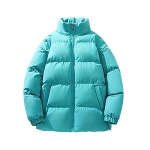 Trendy Men Canvas Puffer <b>Jacket</b> Warm Padded Windproof Waterproof Winter Coat Stylish Modern Design OEM Custom Order 2026 - Product Image 2