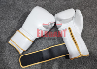 Guantes de Boxeo Profesionales de Piel de Vacuno Sintética con Logotipo Personalizado para Sparring y Entrenamiento al por Mayor