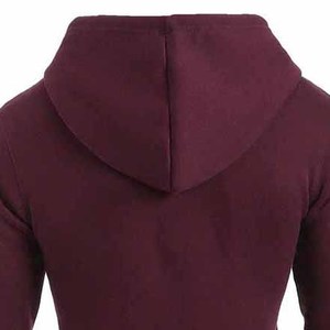 Sudadera con Capucha para Hombre, Personalizada con Logotipo Bordado, 100% Algodón, Invierno, Alta Calidad, Lujo, Cuello Medio con Cierre, Resistente al Viento, para Golf - Product Image 4