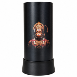 Hanuman Ji LED <b>Table</b> <b>Lamp</b> Divine Bajrangbali Portrait Spiritual Night Light Religious Decor for Bedroom Temple Meditation Living - Product Image 1