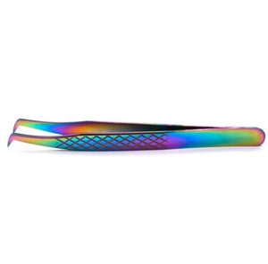 Manufacturer's High Quality 6-Piece Beauty Tools Kit Custom Color <b>Eyelash</b> Eyebrow Tweezers Stainless Steel <b>Reusable</b> Lightweight - Product Image 6