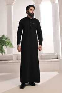 Nouvelle Arrivée 2026 : Jubba Thobe à Séchage Rapide pour Hommes – Meilleure Vente de Vêtements Islamiques pour Hommes Musulmans – Faible MOQ - Product Image 2
