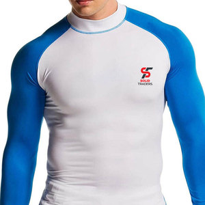 Haut de compression pour homme Solid Trader, design moderne, séchage rapide, léger, vêtements de performance, maillot de sport d'extérieur, rashguard - Product Image 6