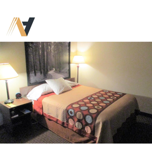 Meubles d'hôtel commerciaux - Meubles de chambre d'hôtel Super 8 conçus pour les hôtels économiques utilisant du MDF avec stratifié - Fabriqué au Vietnam - Product Image 1