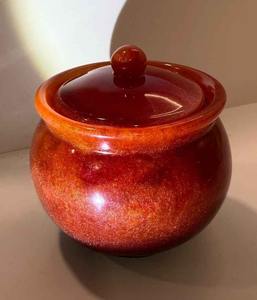 Tarro de Almacenamiento de Resina de Diseño Premium con Tapa, Contenedor Decorativo Hecho a Mano para Cocina, Té, Café, Dulces, Organizador del Hogar - Product Image 6