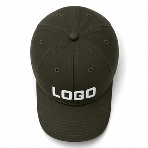 Custom Embroidered Polyester/Cotton Baseball <b>Cap</b> Black Curved Brim Breathable & Waterproof Fitted Unisex Sports Promotional - Product Image 3