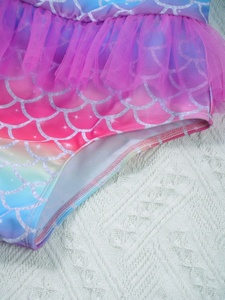 4-16 niños niñas traje de baño de una pieza mono traje de baño playa natación ropa de baño deportes acuáticos vacaciones piscina Parque Spa - Product Image 4