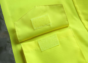 Ropa de Trabajo de Verano de Alta Visibilidad con Logotipo Personalizado, Certificación CE y EN, Hecha de Poliéster Impermeable, Reflectante y Fluorescente - Product Image 6