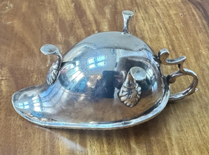 Saucières vintage en argent sterling, idéales pour la cuisine domestique, saucières indiennes en acier inoxydable, fabriquées en Inde - Product Image 5