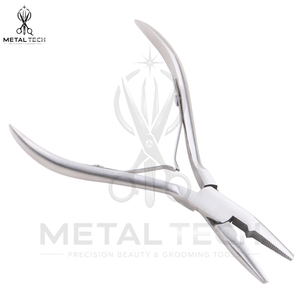 Stainless Steel Micro Rings Remover <b>Tools</b> Set Professional Salon Hairdressing Supplies Best Product Hair Extension Pliers - Product Image 3