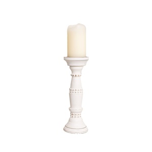 Porte-bougie en bois de qualité supérieure pour centre de table, décoration de mariage et solutions élégantes de style d'intérieur - Product Image 1