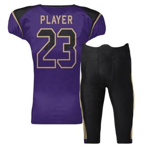 Livraison rapide fournisseur de vêtements de sport achat en gros maillot de football américain pour jeunes brodé personnalisé imprimé initial uniforme de qualité Pro - Product Image 2