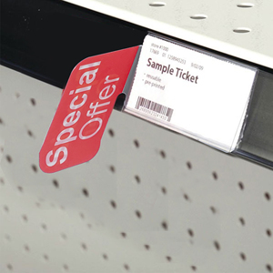 Etiquetas de precio de diseño gratuito, Soporte de etiquetas, venta al por mayor, estantes de etiquetas acrílicas personalizadas para estantes de supermercado - Product Image 6