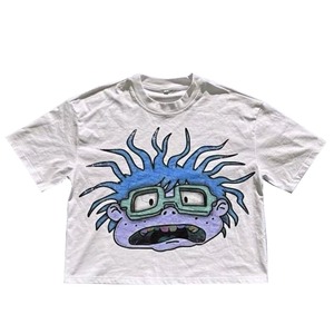 Cotton Canvas Soft Breathable Quick Dry Regular Fit Streetwear Blank Neck Men High Quality T-Shirt - Product Image 4