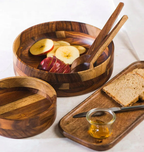 Tabla de Cortar Rectangular de Madera de Olivo Hecha a Mano, Arte Indio Exótico, 1.5 cm de Grosor, Apta para Lavavajillas, Elegante Artesanía de Cocina - Product Image 5