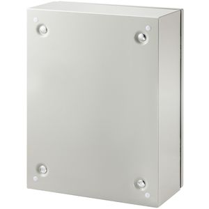 Scatola Elettrica in Acciaio al Carbonio IP66 Impermeabile 16x12x6 Pollici con Coperchio a Cerniera per Uso Esterno - Product Image 3