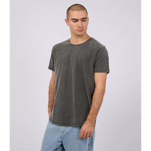 T-shirt d'été vierge en coton épais pour homme, coupe oversize à épaules tombantes, col rond, manches courtes, personnalisable, vente en gros - Product Image 1
