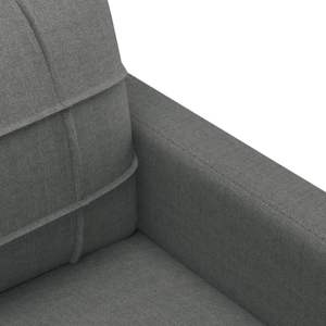 Sofá de 3 Plazas para Sala de Estar, Color Gris Oscuro, 100% Poliéster, Estructura Metálica, Tapizado en Textilene - Product Image 6