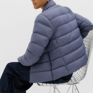 Vestes d'hiver pour femmes, nouvelle collection tendance décontractée, fermeture éclair intégrale, col montant, design bulle, grandes tailles - Product Image 5